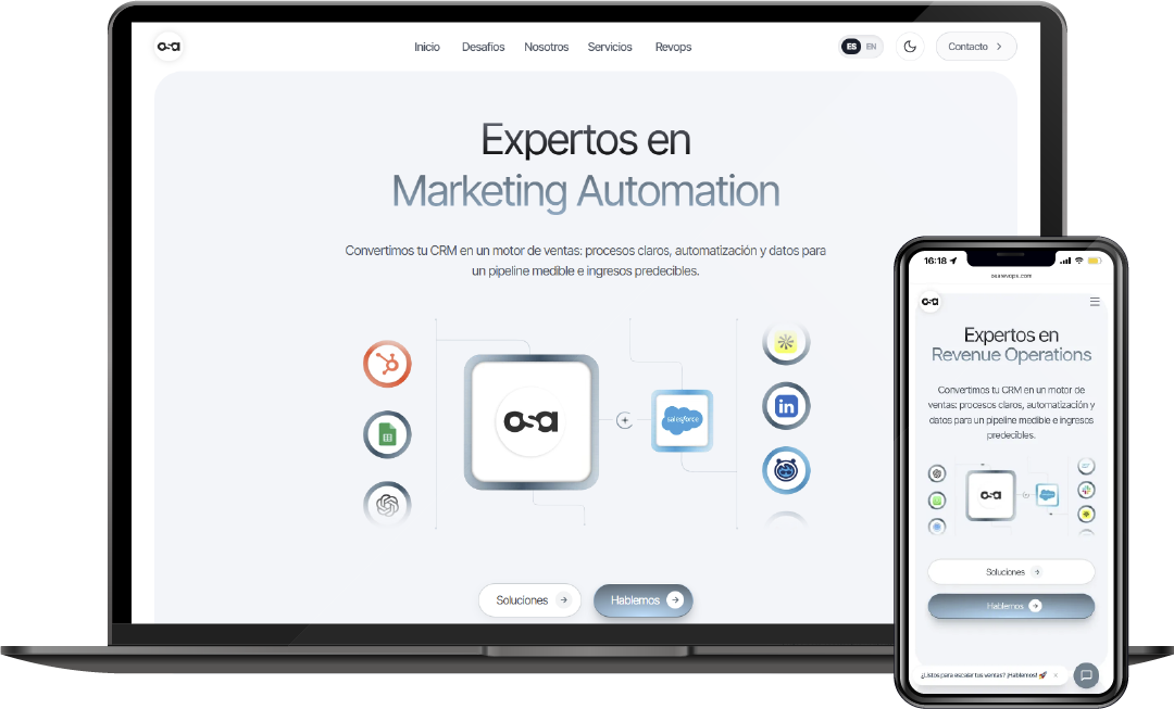 Osa — Plataforma de marketing automation